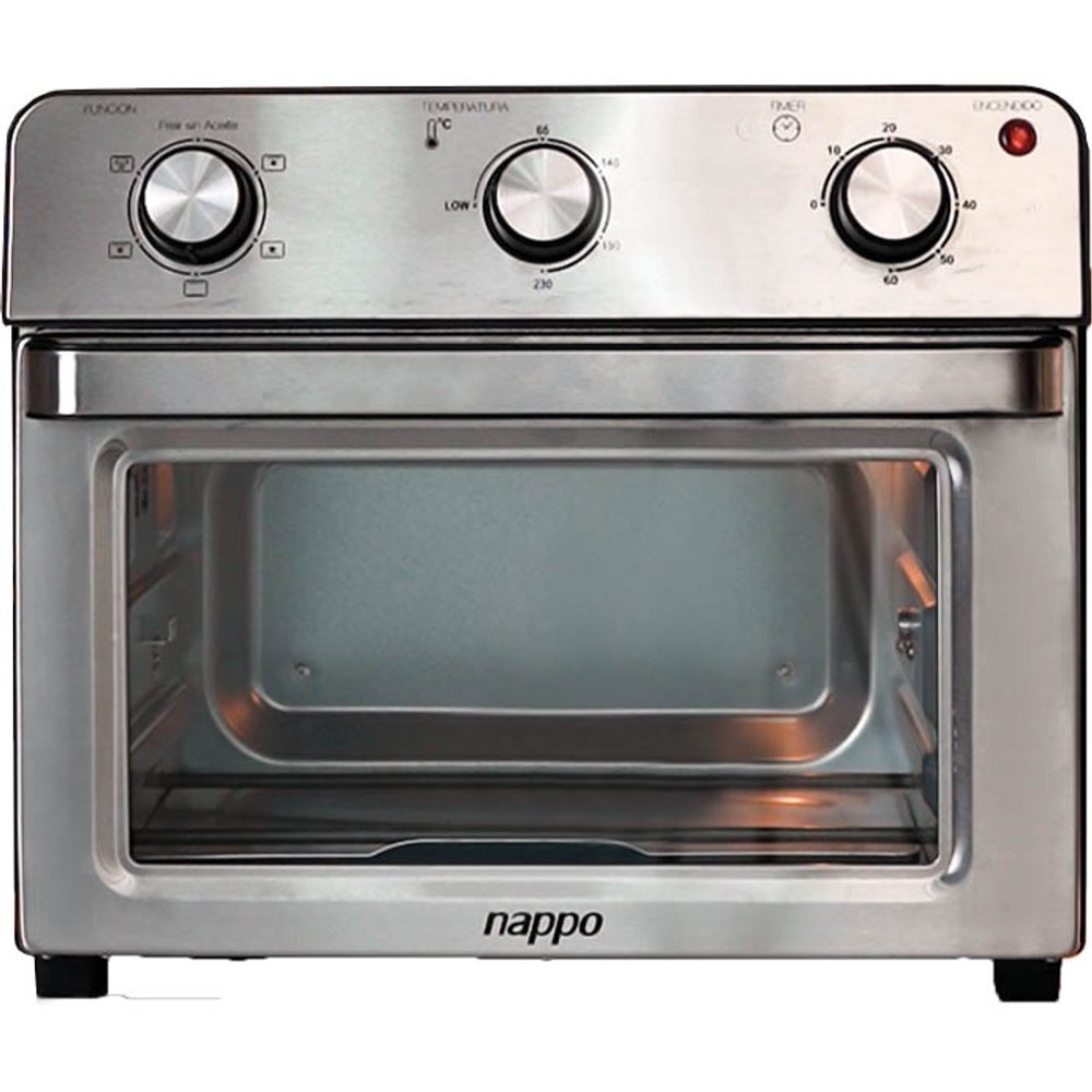 FREIDORA SIN ACEITE Y HORNO ELECTRICO NAPPO 22L NEH-095