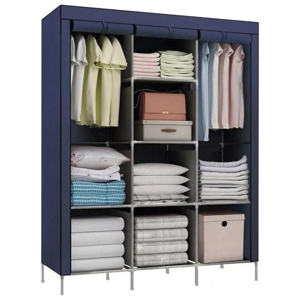 ROPERO DE TELA 88130 DECOTEAM AZUL