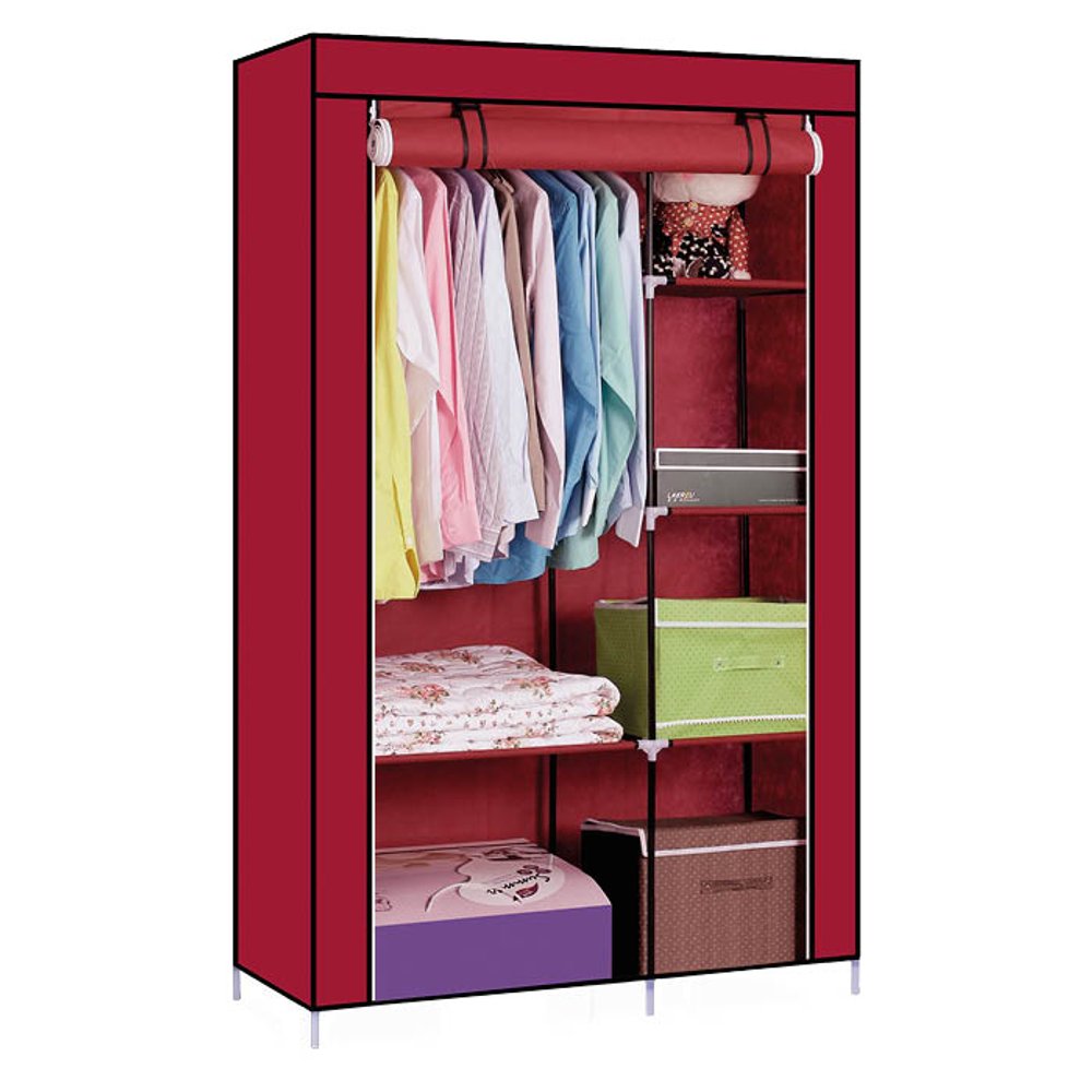 ROPERO DECOTEAM BORDEAUX 105*45*170CMS DDR-005