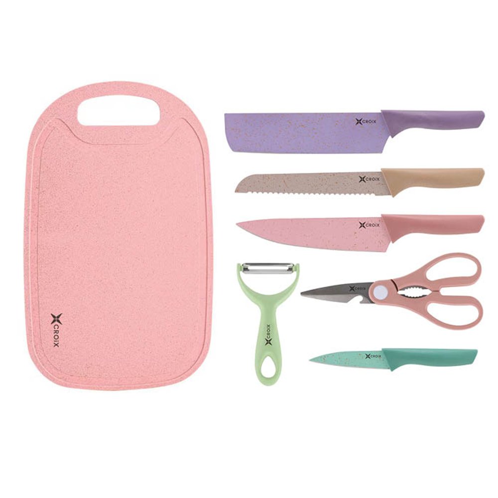 SET DE 7 CUCHILLOS CROIX CMC-007