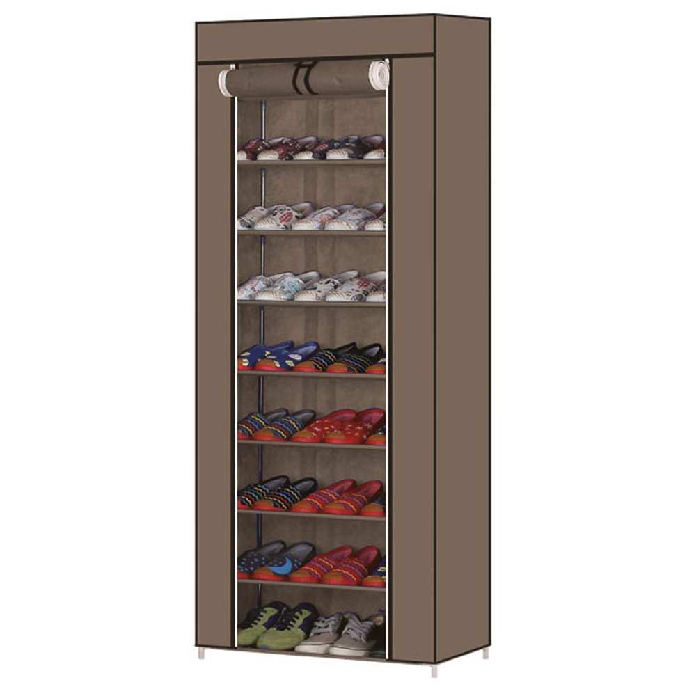 ESTANTERIA TNT DECOTEAM 8 ESTANTES DME-011 MARRON