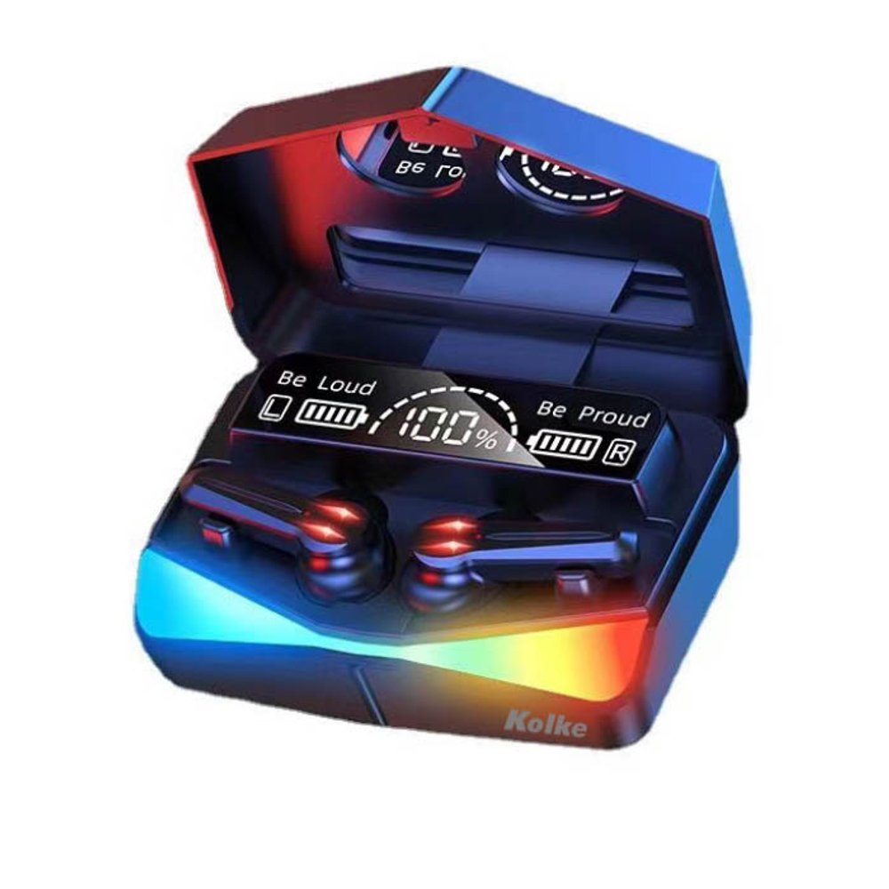 AURICULAR KOLKE TWS CON ESTUCHE Y DISPLAY NOVA KAB-676 NEGRO