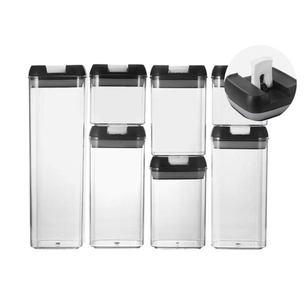 SET DE RECIPIENTES 7 PCS CROIX NEGRO CRC-013