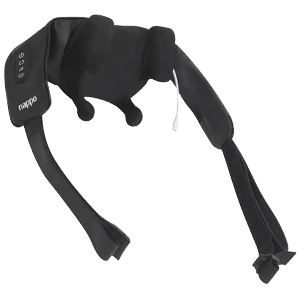 MASAJEADOR DE CUELLO, ESPALDA Y HOMBROS NAPPO NPM-208 NEGRO