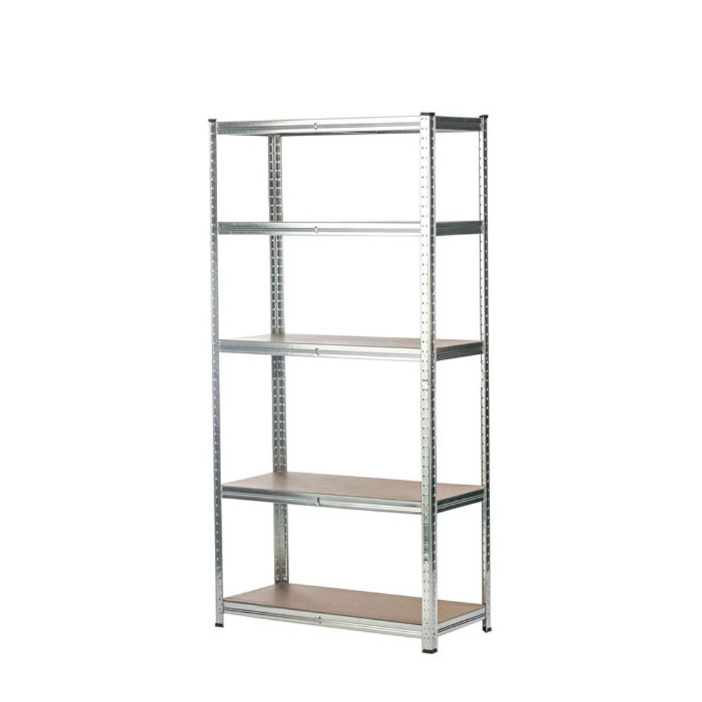 RACK DE 5 ESTANTES METAL + MADERA DECOTEAM DMO-033