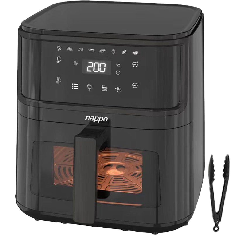 FREIDORA DIGITAL NAPPO SIN ACEITE QUALITYFRY 8L NEF-232