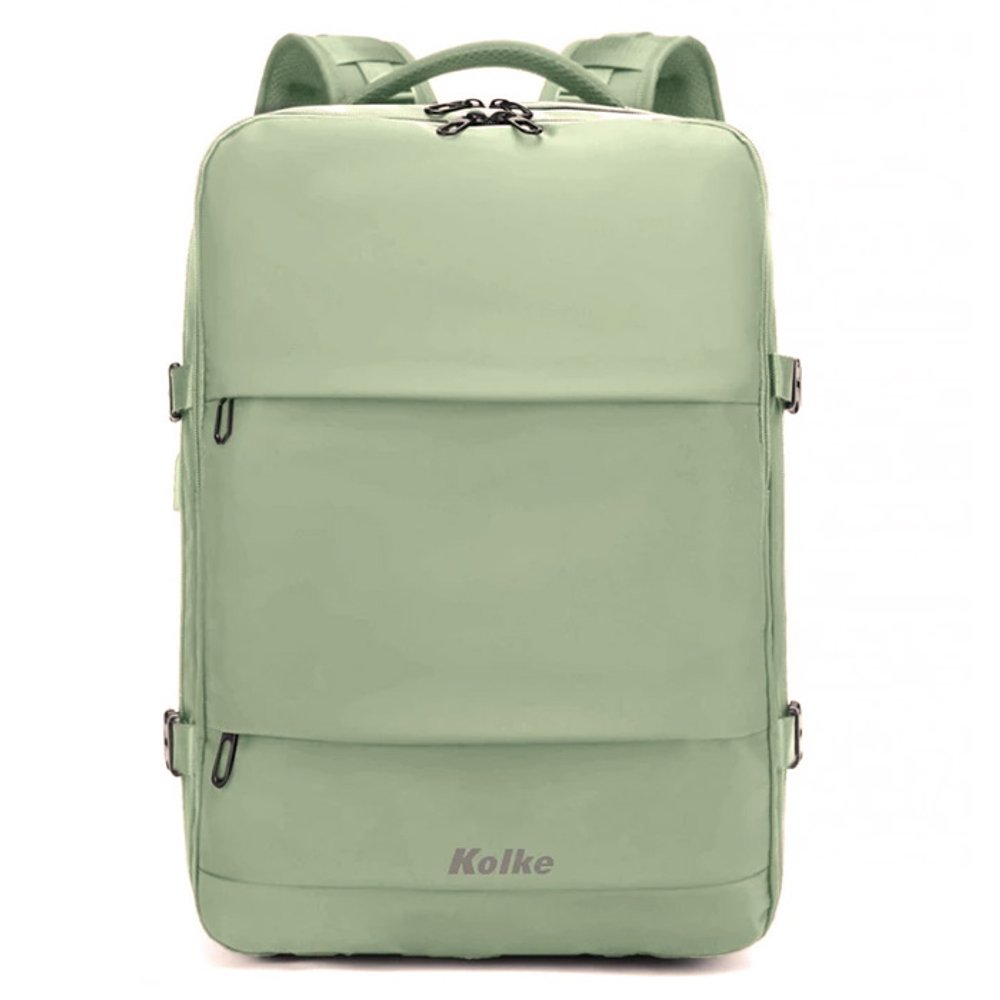 MOCHILA ANTI-ROBO JOURNEY KVM-654 VERDE AGUA