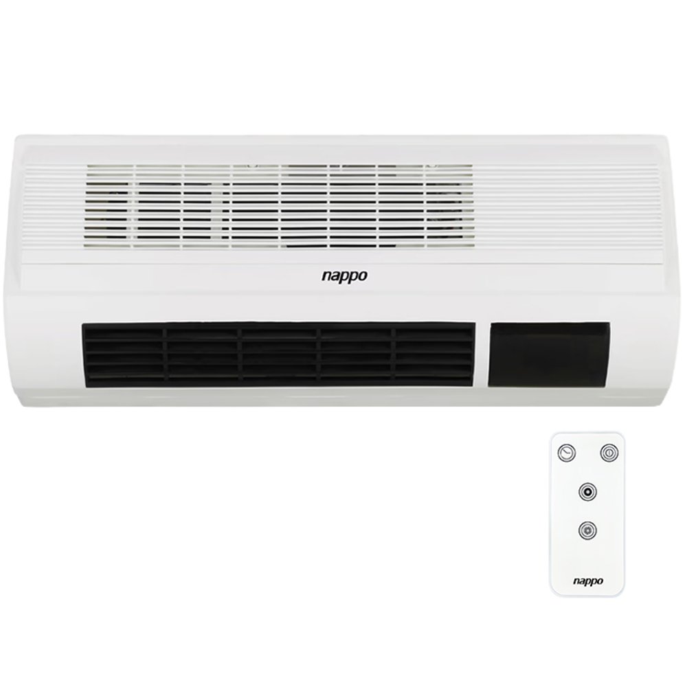 CALEFACTOR DE PARED ELECTRICO CON CONTROL REMOTO NAPPO NCE-262