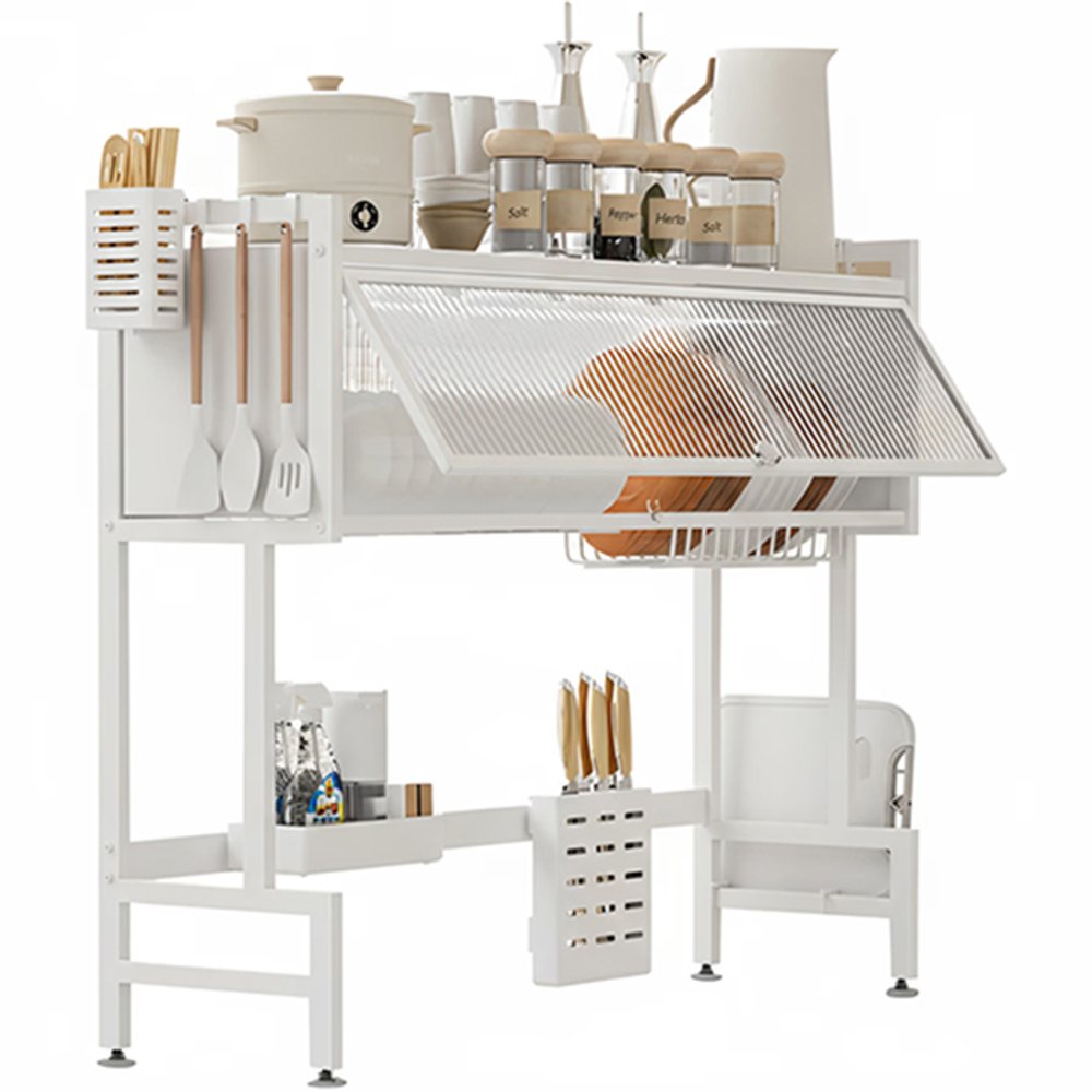 ESCURRIDOR DE VAJILLA DECOTEAM BLANCO DCE-028 85*28*80