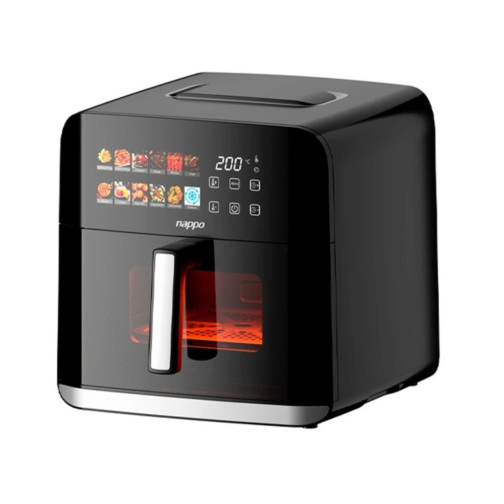 FREIDORA SIN ACEITE DIGITAL NAPPO HEALTHY PRO 8L NEF-347