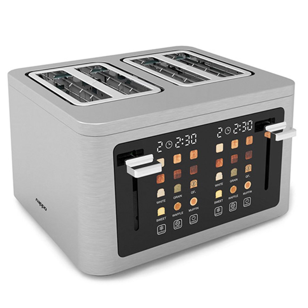 TOSTADORA TOUCH DIGITAL MULTIFUNCIÓN CUÁDRUPLE NAPPO NET-354