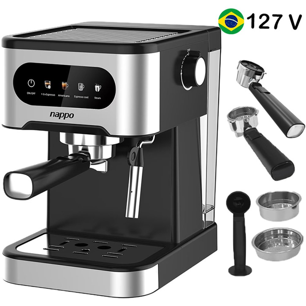 CAFETERA ESPRESSO BARISTA PRO 7 EN 1 NAPPO NEC-260 MC 127V