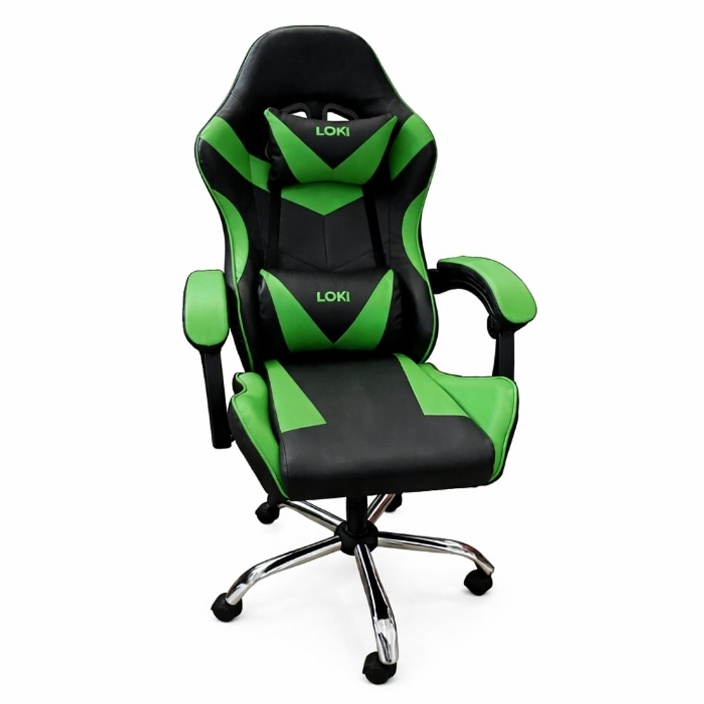 SILLA GAMER EMPOLI VERDE EM-GC01 LOKI