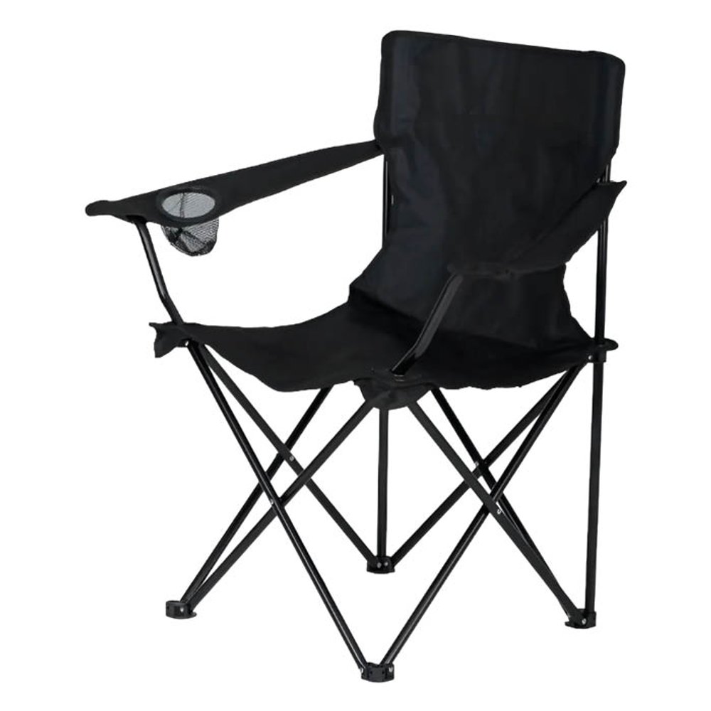 SILLA DE CAMPING LEVEL NEGRA LVS-190