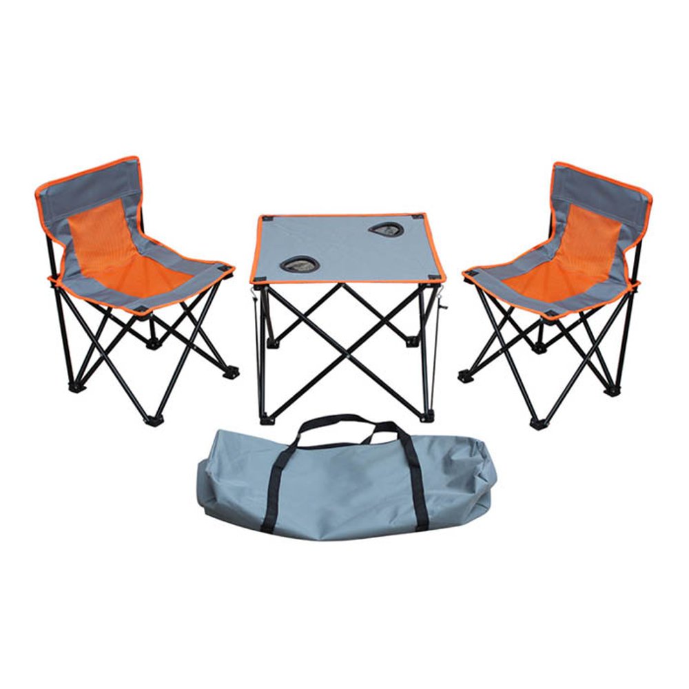 SILLAS DE CAMPING LEVEL C/ MESA PLEGABLE